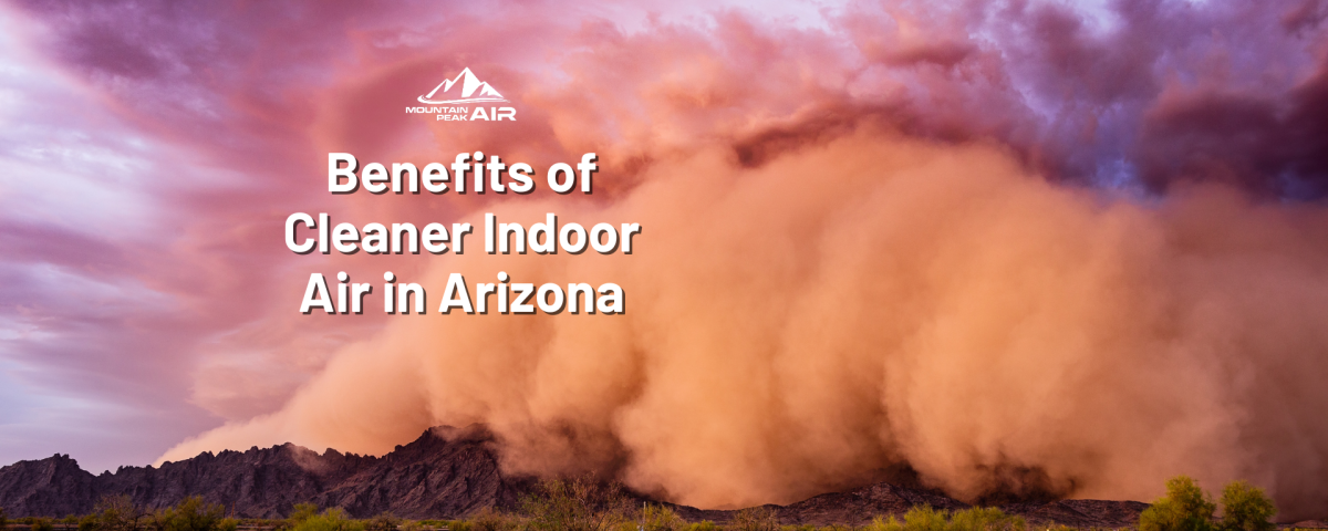 Dust storm rolls across the Arizona desert