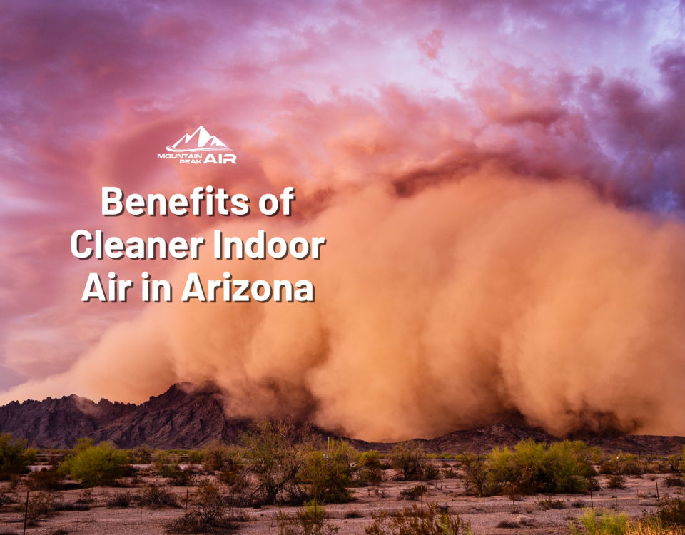Dust storm rolls across the Arizona desert